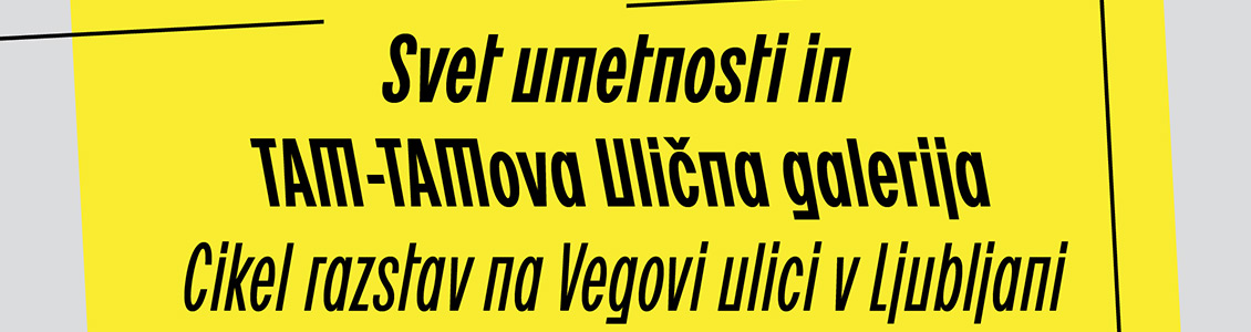 Svet umetnosti v mestu: Nova sezona Ulične galerije na Vegovi